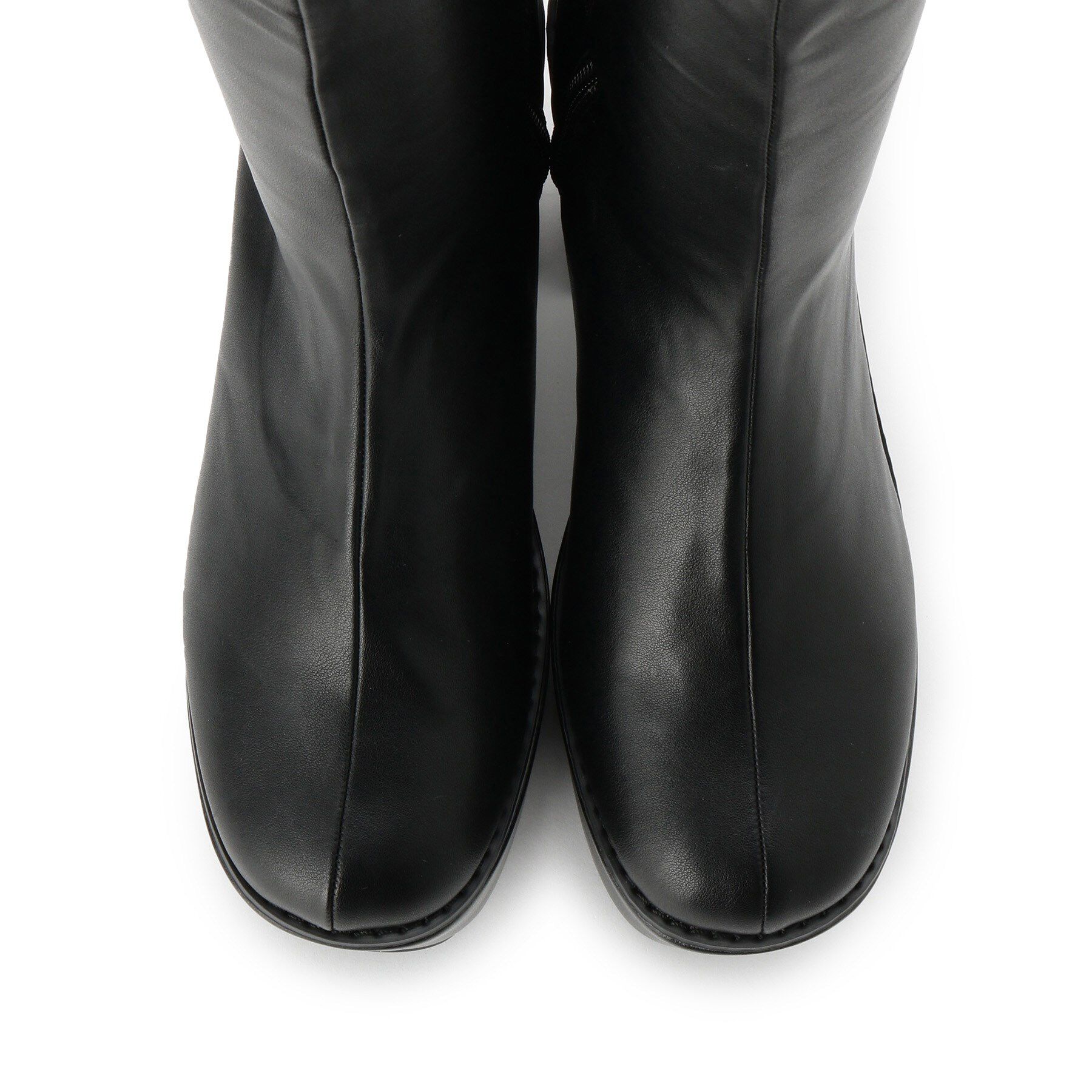 csT&P「厚底プレーンブーツ」|ショートブーツ|