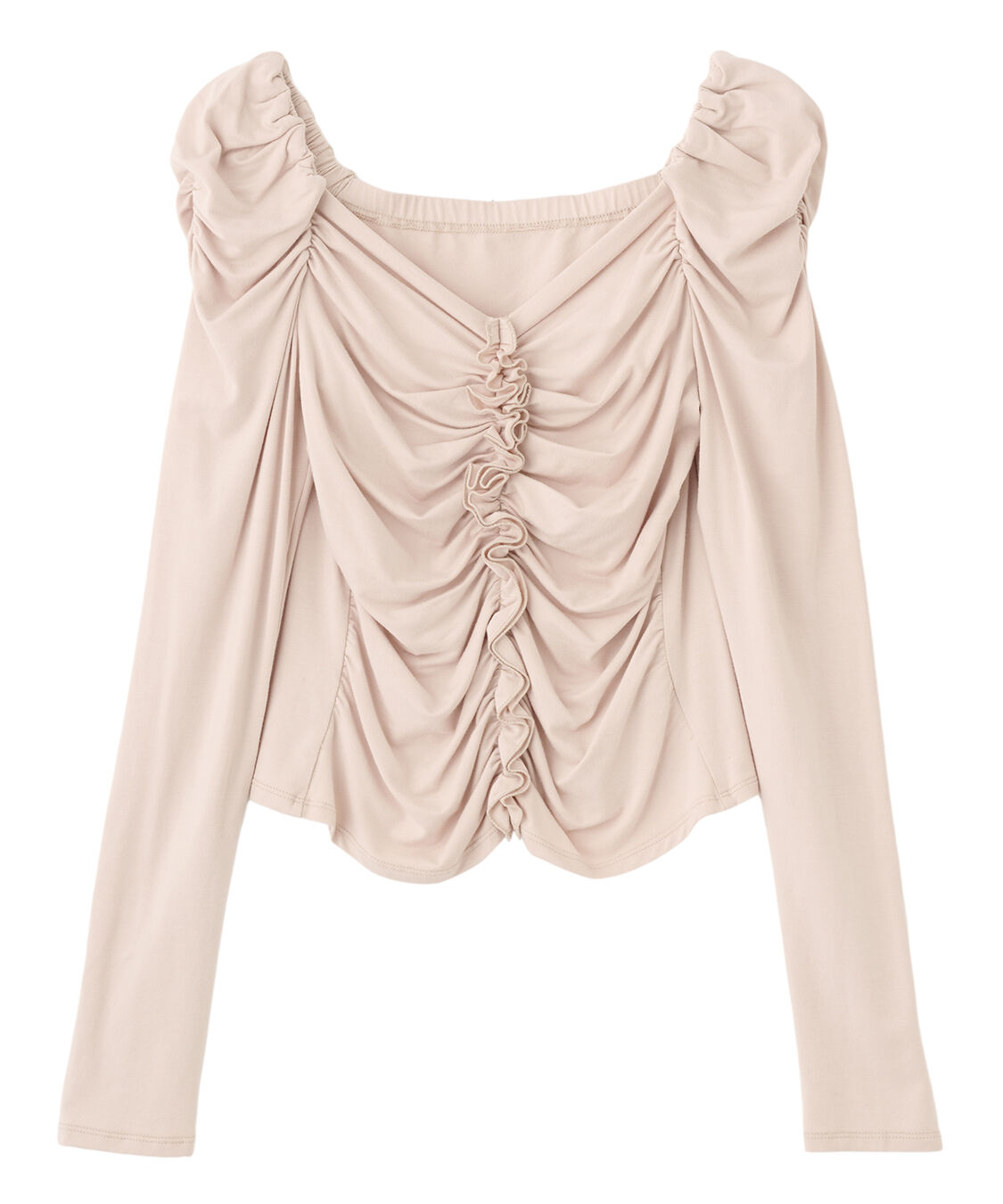 COCO DEAL「フリルドレープトップス」|Tシャツ・カットソー|