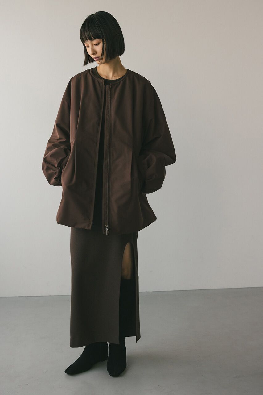 STYLEMIXER「パッファーフレアジャケット」|その他|BRN