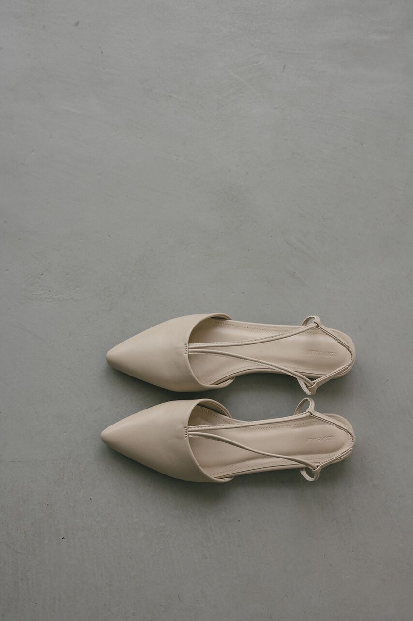 STYLEMIXER「Vストラップフラットシューズ」|パンプス|