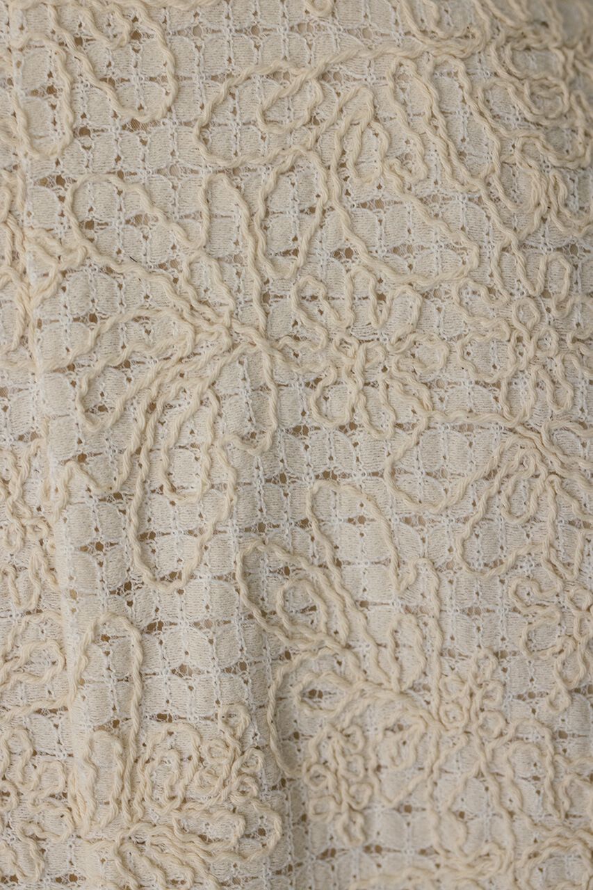 STYLEMIXER「エンブロイダリーレースベスト」|ダウンベスト・ベスト|