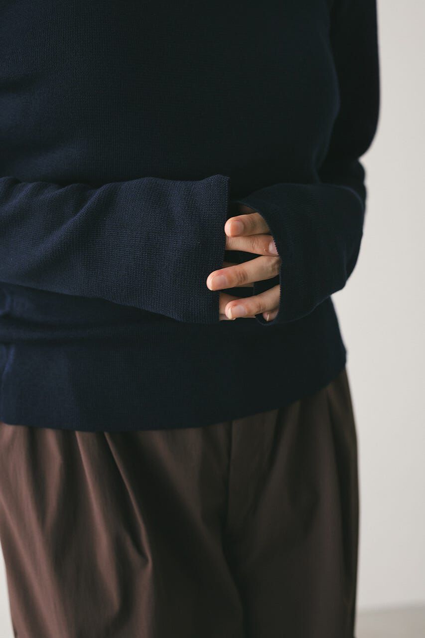 STYLEMIXER「2WAYカラーニットポロ」|ニット・セーター|