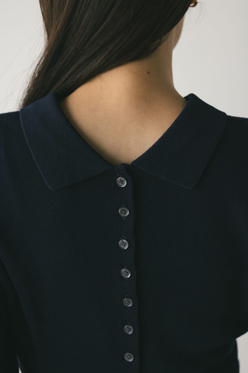 STYLEMIXER「2WAYカラーニットポロ」|ニット・セーター|