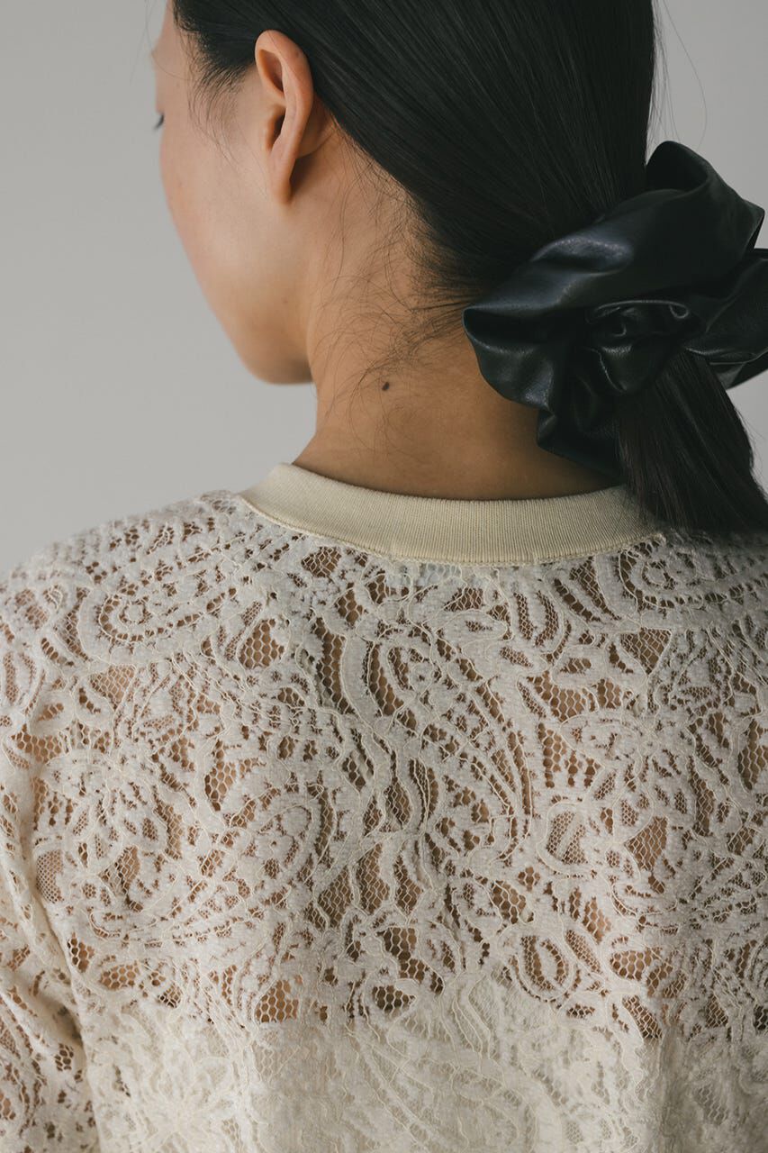 STYLEMIXER「ニュアンスレースニットカーデ」|ニット・セーター|