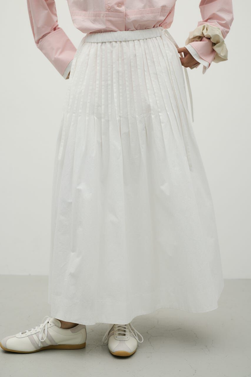 STYLEMIXER「タックプリーツフレアスカート」|スカート|