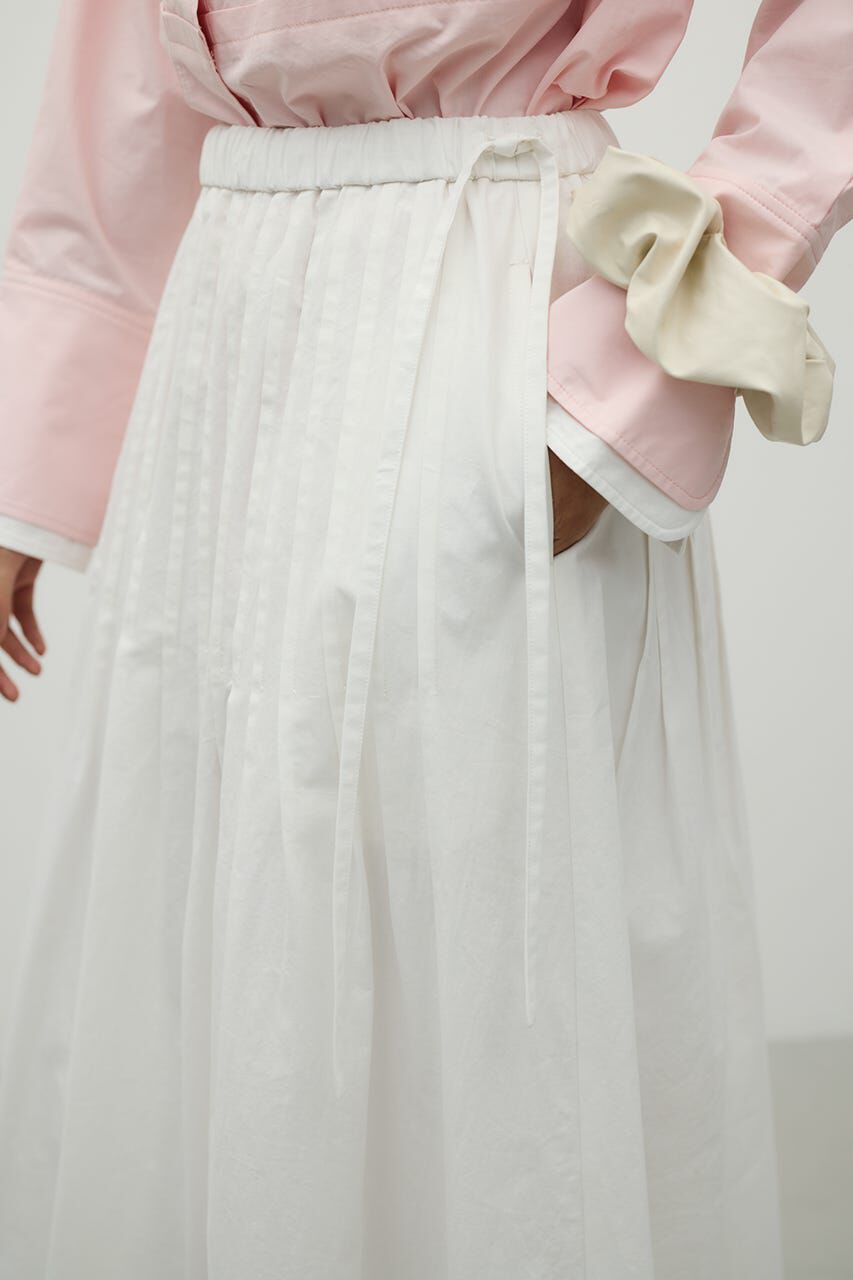 STYLEMIXER「タックプリーツフレアスカート」|スカート|