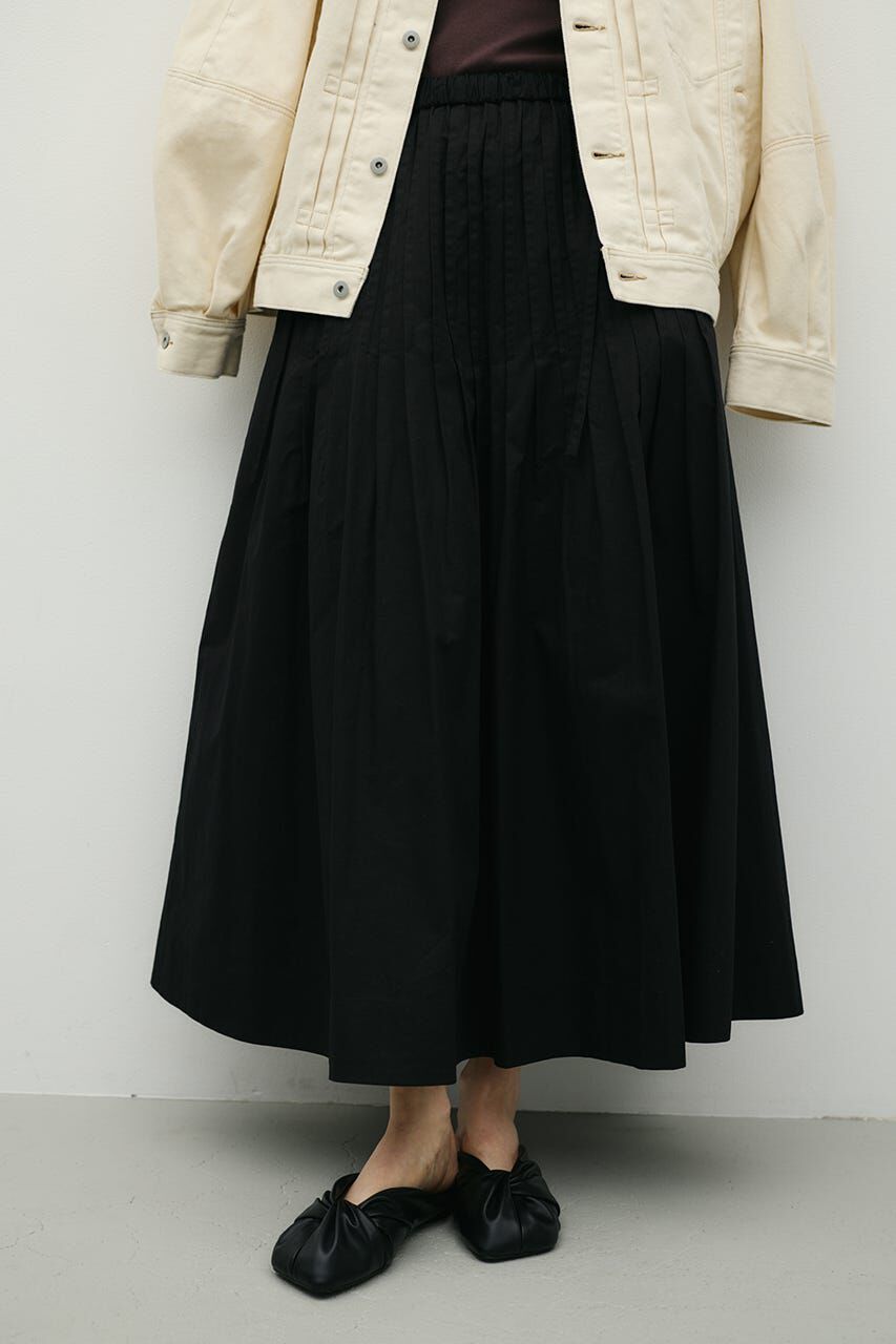 STYLEMIXER「タックプリーツフレアスカート」|スカート|