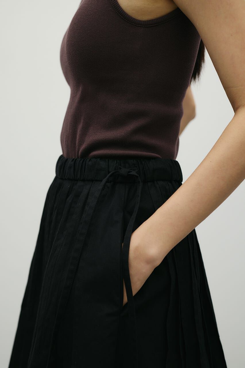 STYLEMIXER「タックプリーツフレアスカート」|スカート|