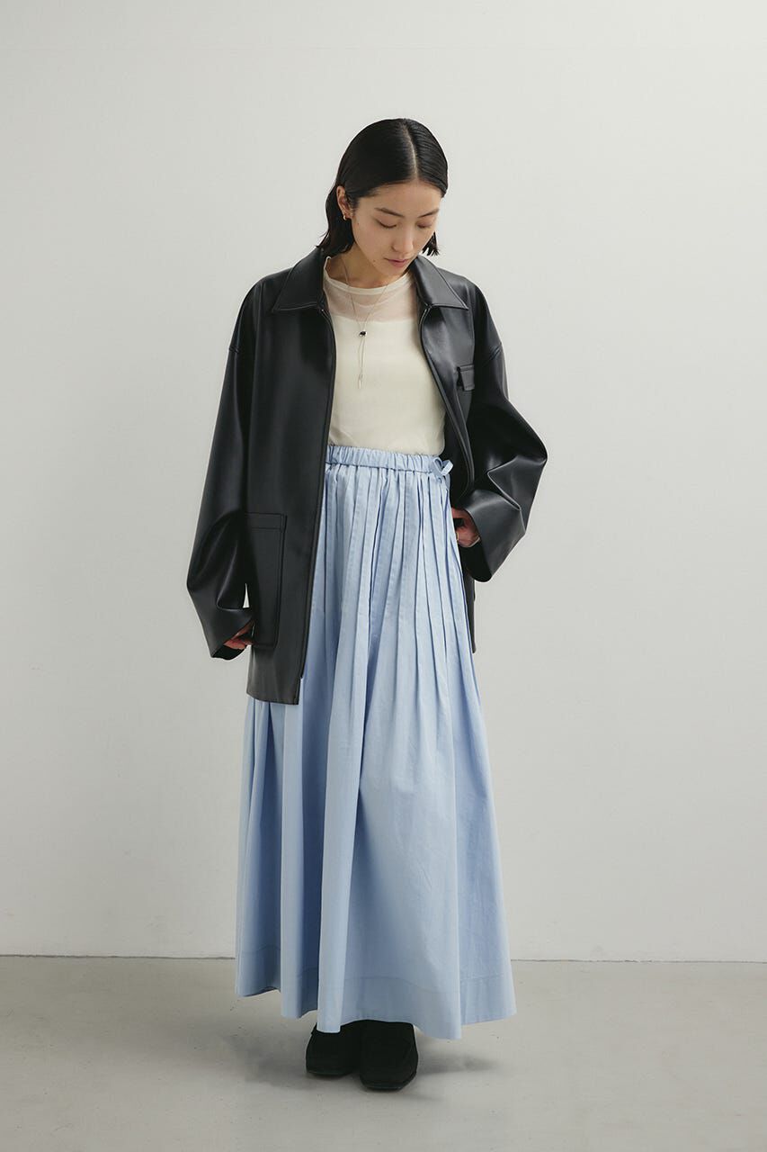 STYLEMIXER「タックプリーツフレアスカート」|スカート|