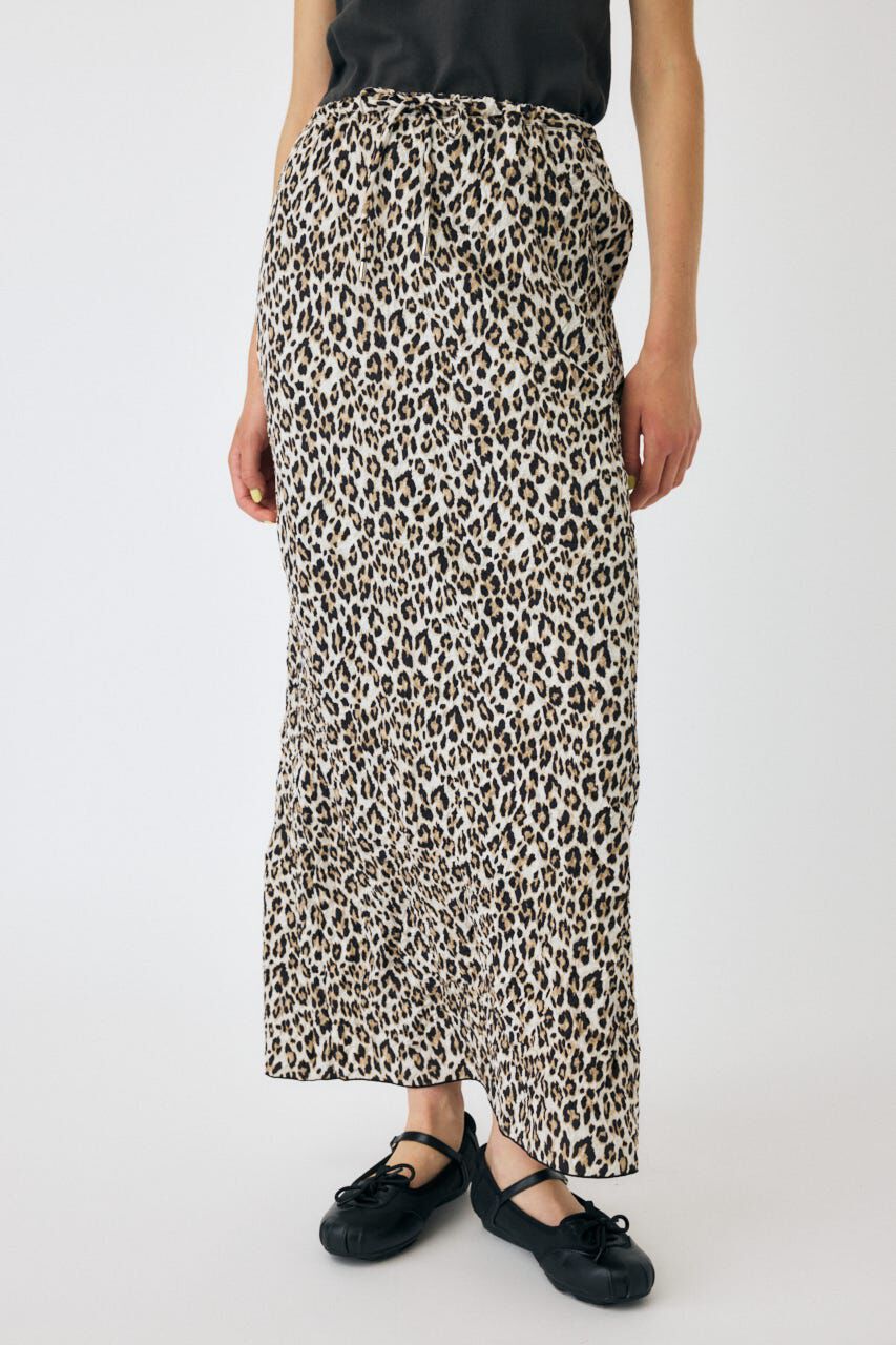 MOUSSY「CRINKLED SATIN スカート」|スカート|柄BRN5