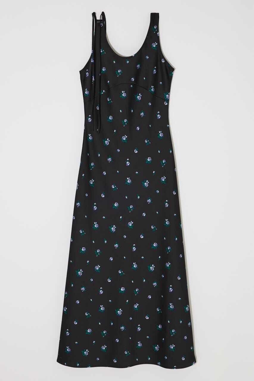 MOUSSY「FLORAL FLARE ドレス」|ワンピース|