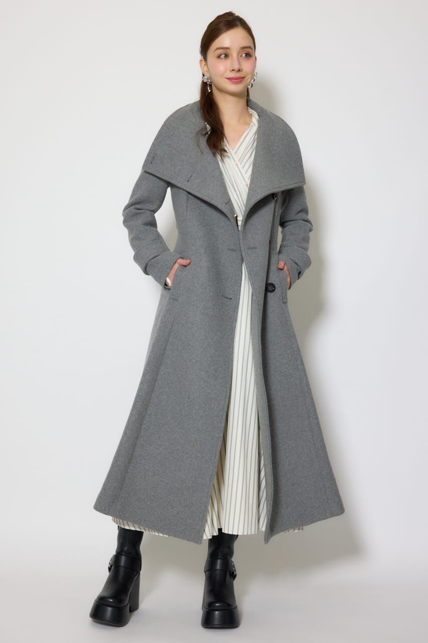 25オーバーネックシンデレララインコート（rienda）｜ルミネの