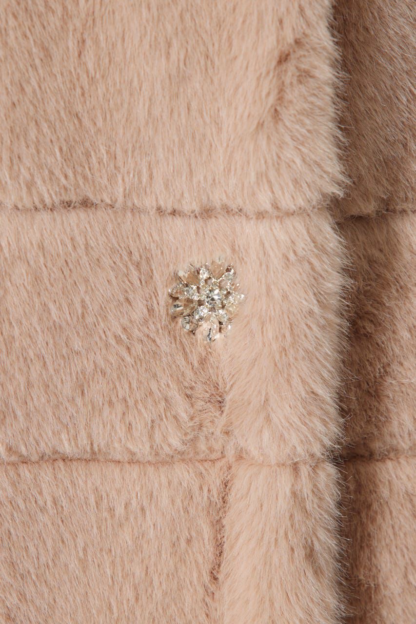 rienda「ニュアンスラインフェイクファーコート」|その他|