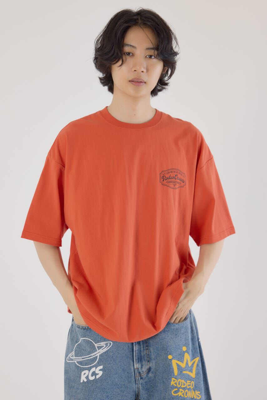 RODEO CROWNS「コール＆デニムパッチTシャツ」|Tシャツ・カットソー|