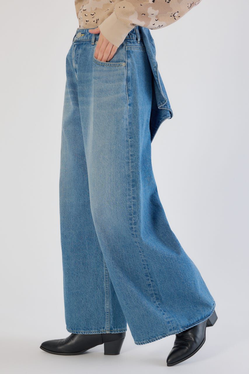 RODEO CROWNS「ビッグリボンデニムパンツ」|デニム|