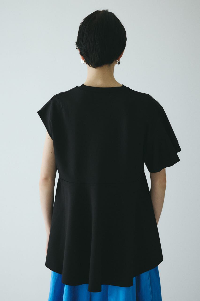 HeRIN.CYE「Cropped ponte tops」|Tシャツ・カットソー|