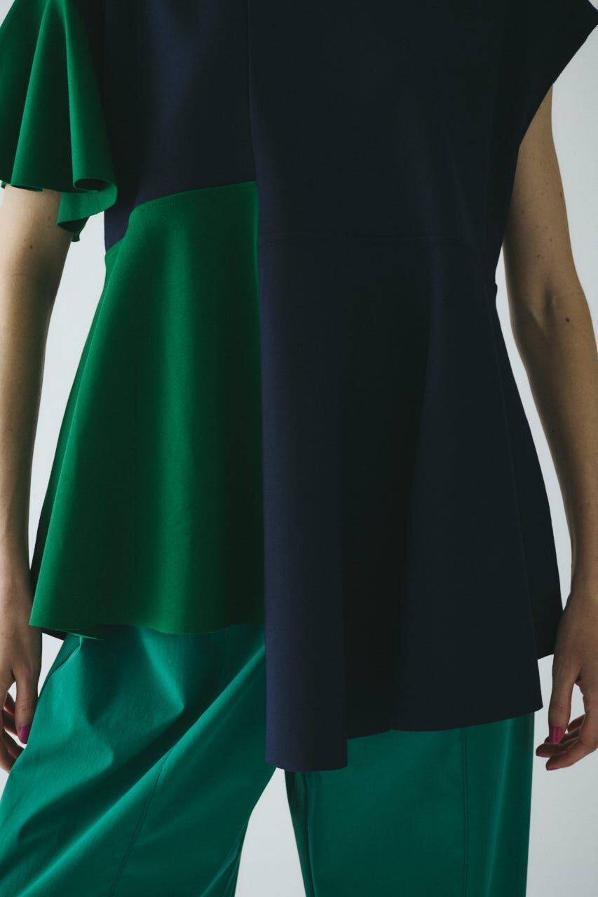 HeRIN.CYE「Cropped ponte tops」|Tシャツ・カットソー|