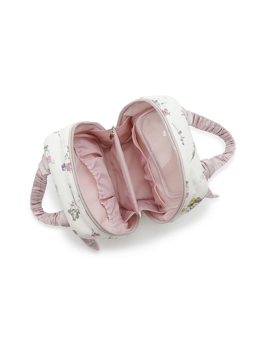 SNIDEL HOME「キャンバストラベルポーチ（FLOWER）」|ポーチ|