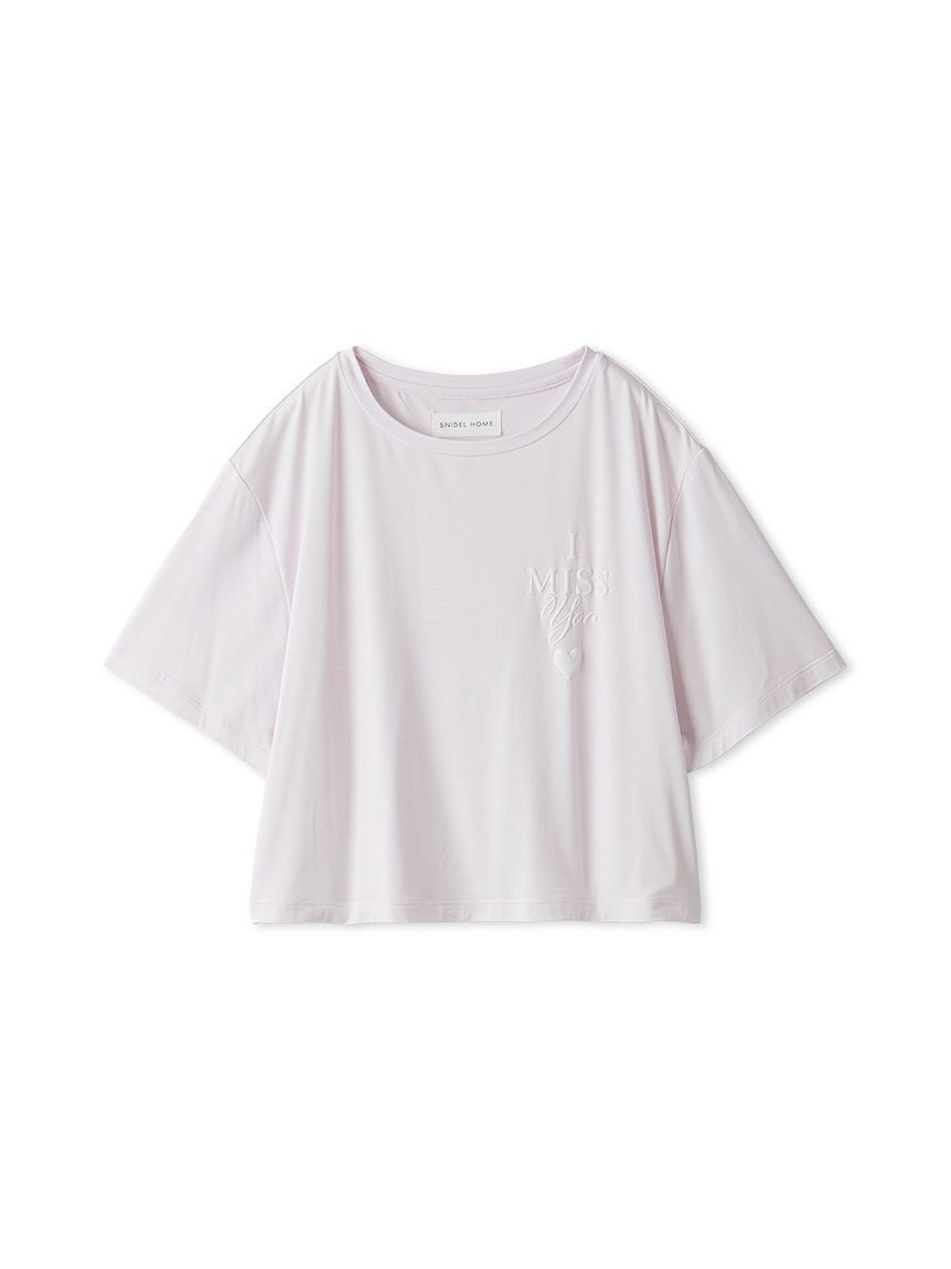 SNIDEL HOME「【接触冷感】カットレーヨンTシャツ」|ルームウェア|
