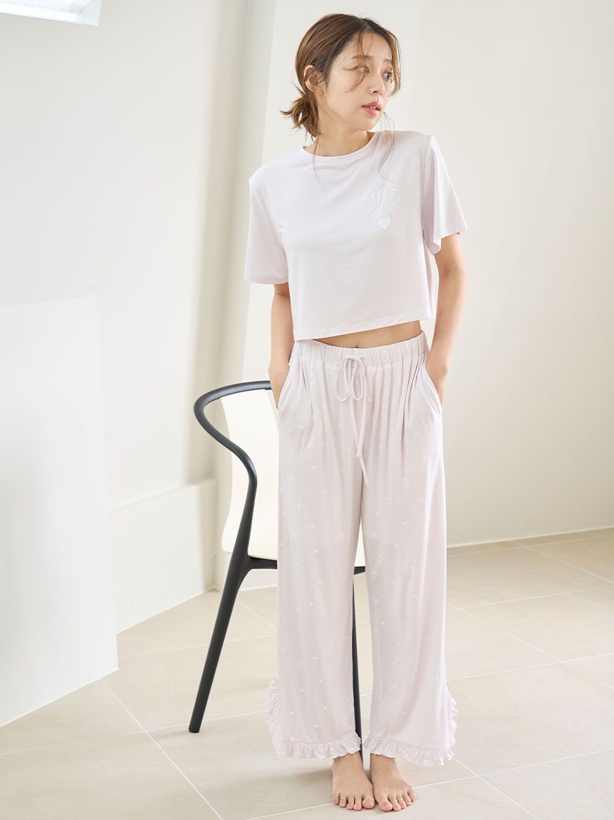 SNIDEL HOME「【接触冷感】カットレーヨンTシャツ」|ルームウェア|