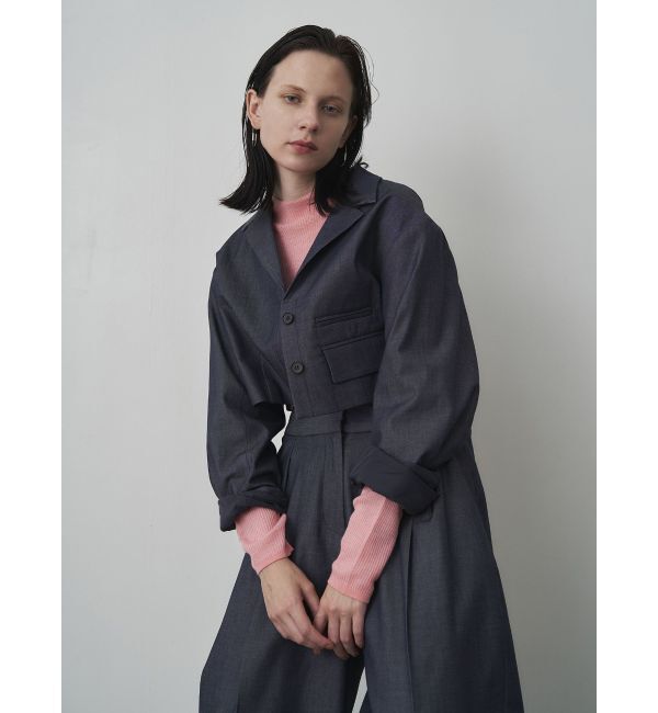 ELENDEEK「TAILORED SHORT JK」|テーラードジャケット|