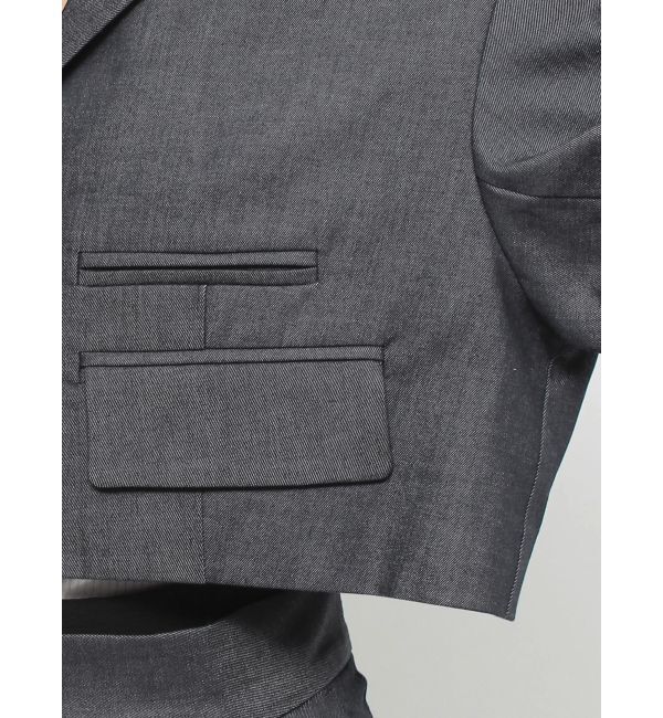 ELENDEEK「TAILORED SHORT JK」|テーラードジャケット|