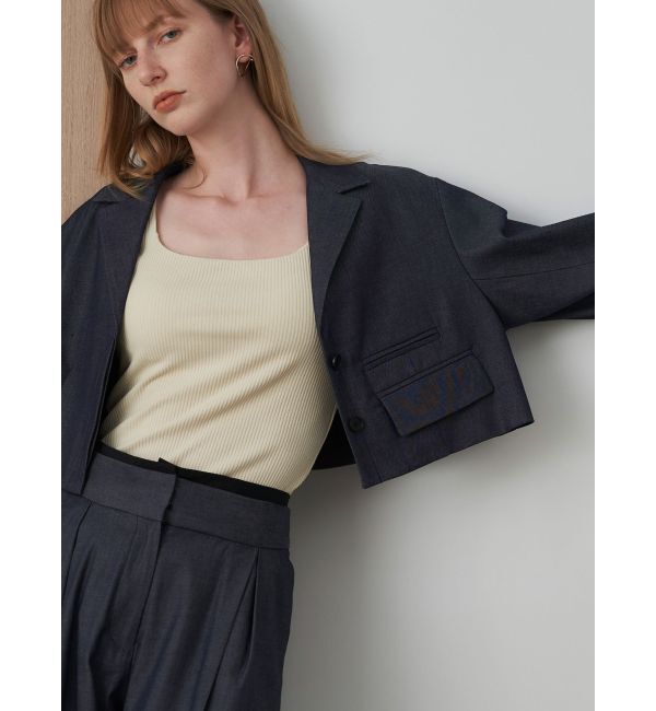 ELENDEEK「TAILORED SHORT JK」|テーラードジャケット|