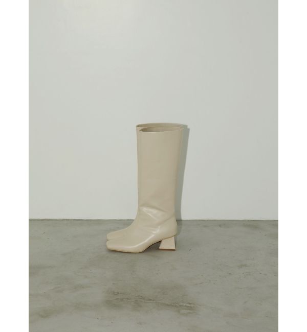 ELENDEEK「SQUARE LONG BOOTS」|ロングブーツ|