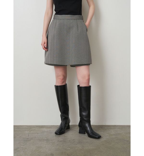 ELENDEEK「SQUARE LONG BOOTS」|ロングブーツ|