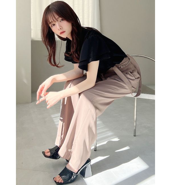 RESEXXY「エンボスロゴサンダル」|サンダル|