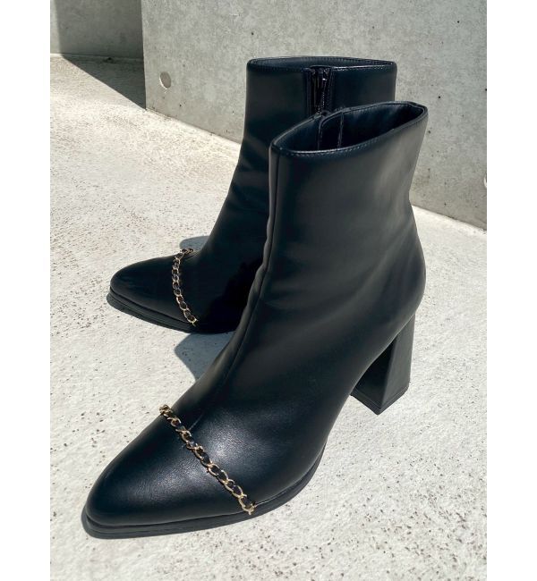 RESEXXY「チェーンベルトショートブーツ」|ショートブーツ|