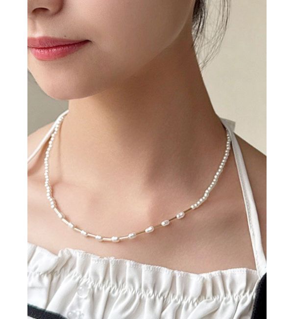 RESEXXY「メニーパールネックレス」|ネックレス|ゴールド