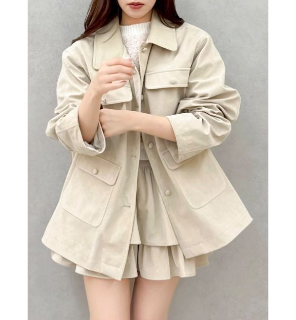 dazzlin「【セットアップ対応】ポケットオーバーブルゾン」|ブルゾン・スタジャン|