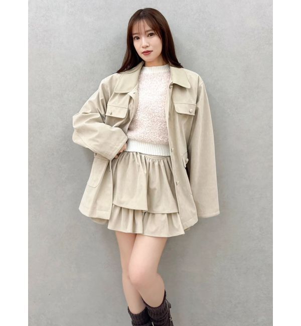 dazzlin「【セットアップ対応】ポケットオーバーブルゾン」|ブルゾン・スタジャン|