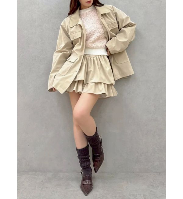 dazzlin「【セットアップ対応】ポケットオーバーブルゾン」|ブルゾン・スタジャン|