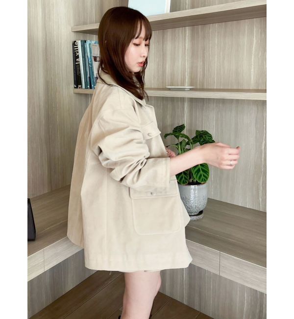 dazzlin「【セットアップ対応】ポケットオーバーブルゾン」|ブルゾン・スタジャン|