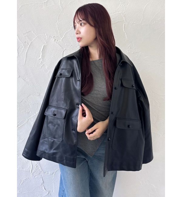 dazzlin「【セットアップ対応】ポケットオーバーブルゾン」|ブルゾン・スタジャン|