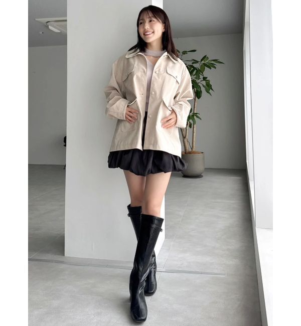 dazzlin「【セットアップ対応】ポケットオーバーブルゾン」|ブルゾン・スタジャン|