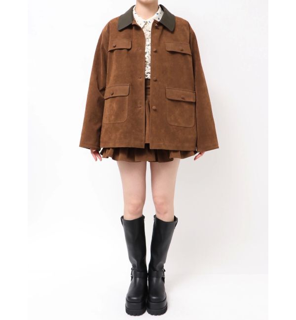 dazzlin「【セットアップ対応】ポケットオーバーブルゾン」|ブルゾン・スタジャン|