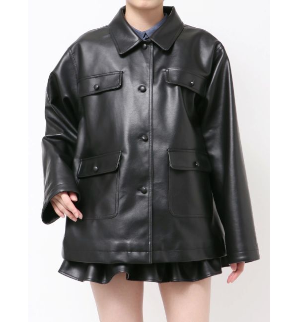 dazzlin「【セットアップ対応】ポケットオーバーブルゾン」|ブルゾン・スタジャン|