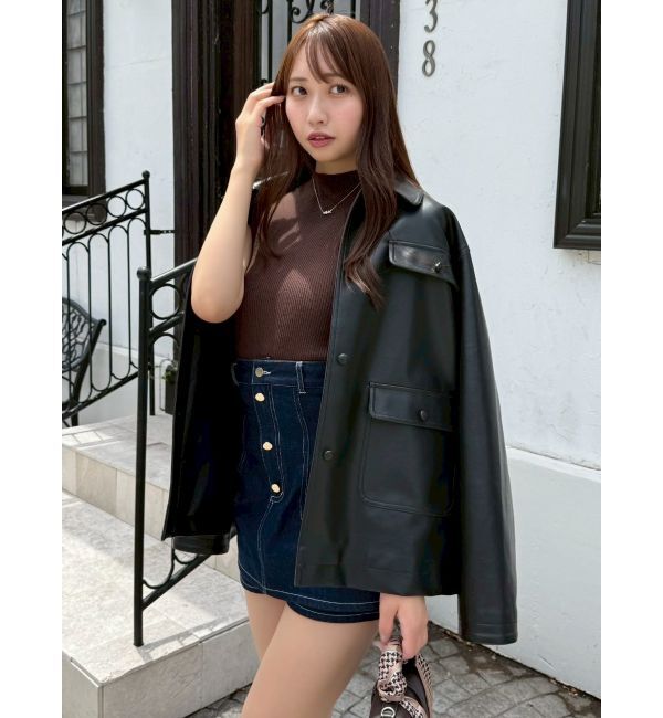 dazzlin「【セットアップ対応】ポケットオーバーブルゾン」|ブルゾン・スタジャン|