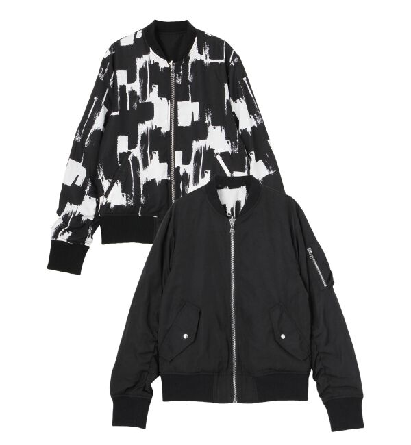 EMODA「リバーシブル MA-1 ブルゾン」|ブルゾン・スタジャン|