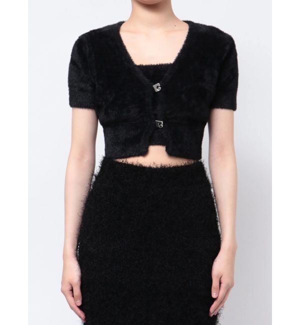 EMODA「シャギーコンパクトツインニット」|ニット・セーター|ブラック