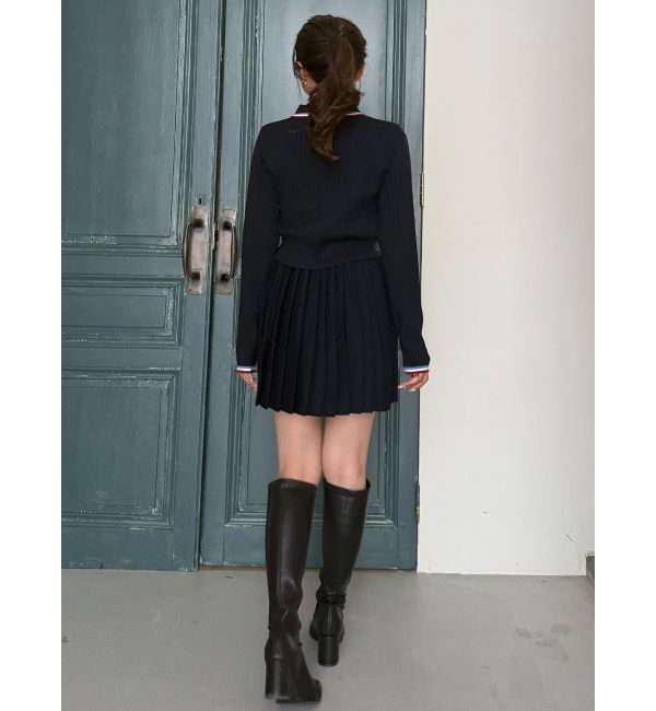 MERCURYDUO「U.S. POLO ASSN.別注 配色ラインニットセットアップ」|ワンピース|