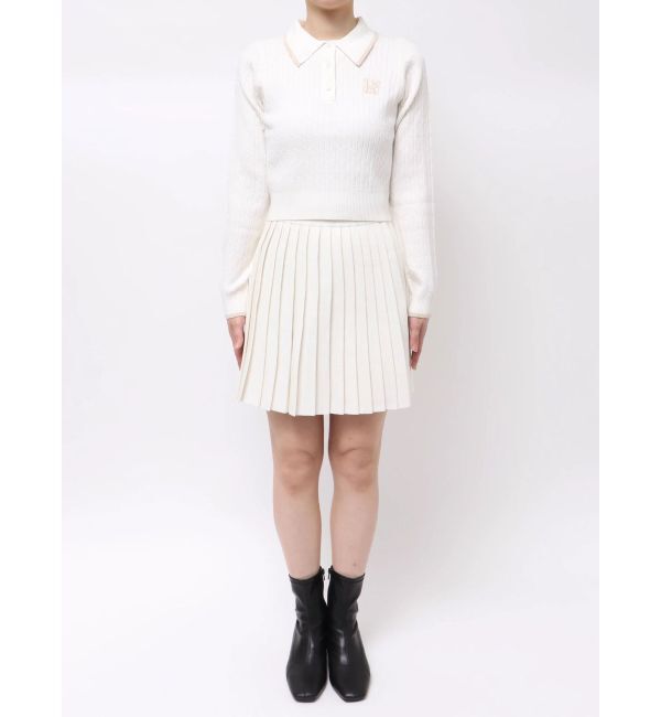 MERCURYDUO「U.S. POLO ASSN.別注 配色ラインニットセットアップ」|ワンピース|