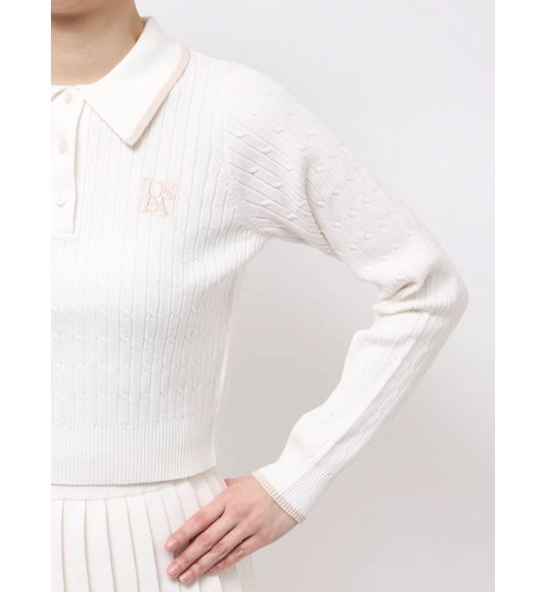 MERCURYDUO「U.S. POLO ASSN.別注 配色ラインニットセットアップ」|ワンピース|