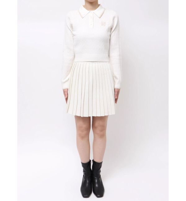 MERCURYDUO「U.S. POLO ASSN.別注 配色ラインニットセットアップ」|ワンピース|