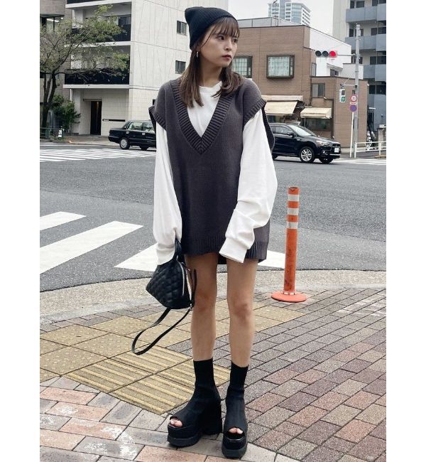 MURUA「ジャガードソックブーツ」|その他|