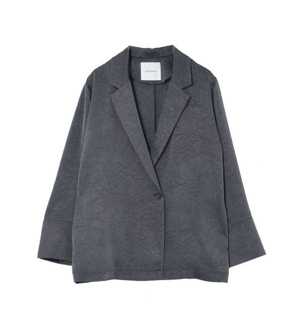 LAGUNAMOON「サテンオーバージャケット」|テーラードジャケット|