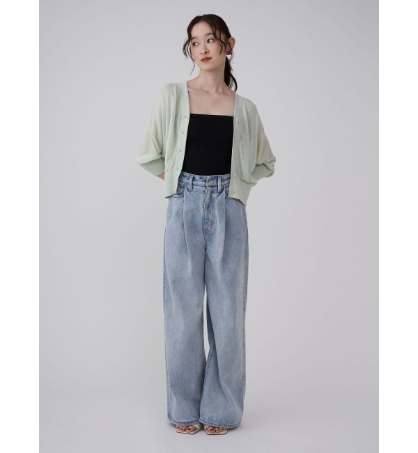 LAGUNAMOON「2WAYラメシアーカーディガン」|カーディガン|